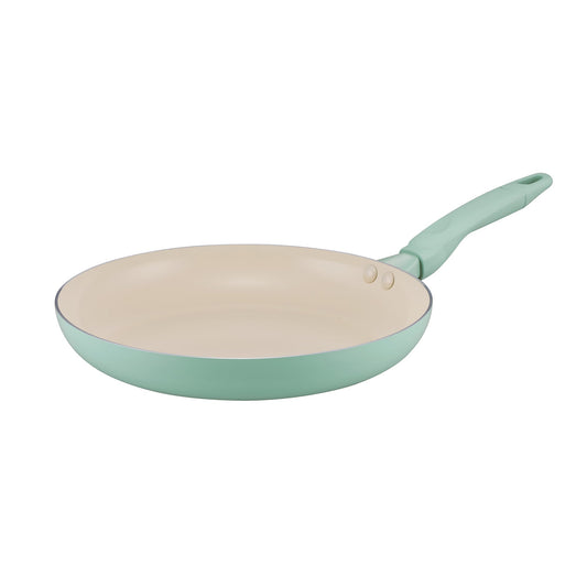 SmartStart Ceramic Nonstick Induction Open Frypan 30cm Lichen