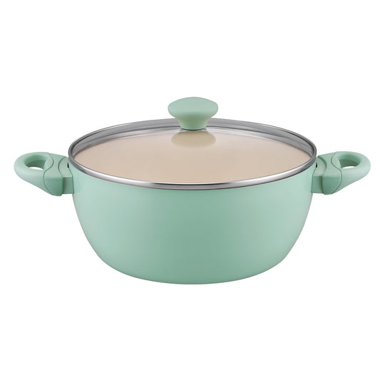 Ceramic Nonstick Induction Covered Casserole 26cm/5.2L Lichen