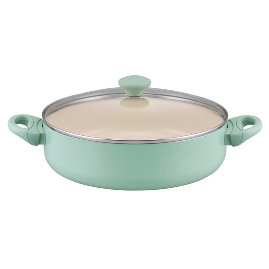 Nonstick Induction Covered Sauteuse 30cm/5.7L Lichen