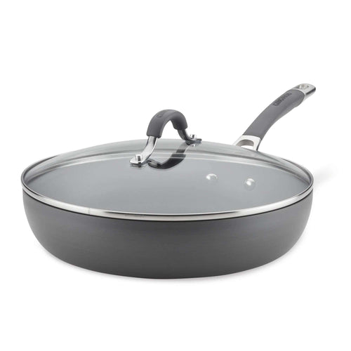 Nonstick Covered Deep Skillet 30cm
